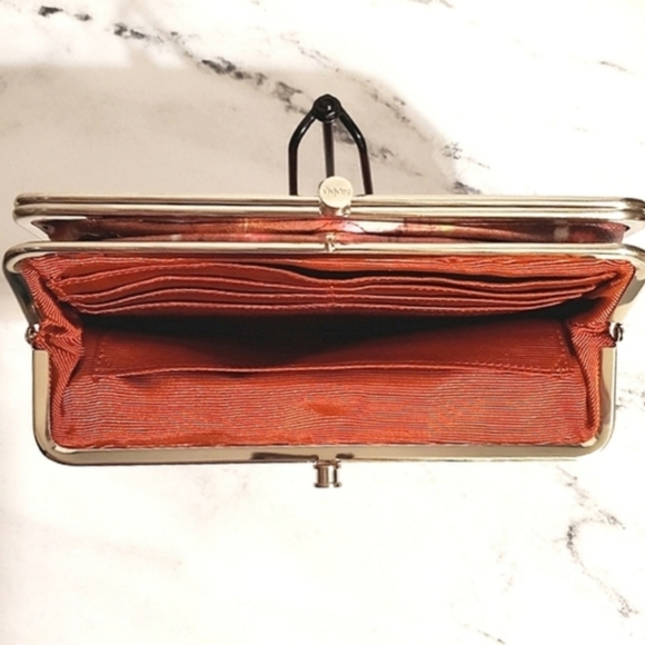 HOBO The Original Vintage Warm Floral Print Leather 'Lauren' Wallet/Clutch - Picture 4 of 11